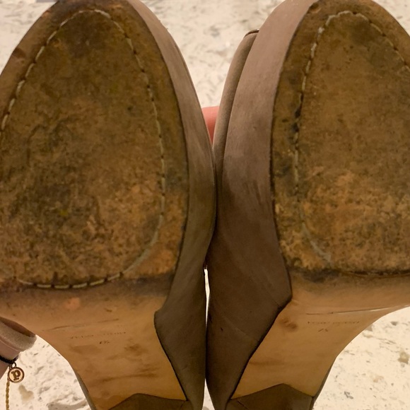 Brian Atwood Open Toe Platform Heels - size 37.5 - Picture 6 of 9